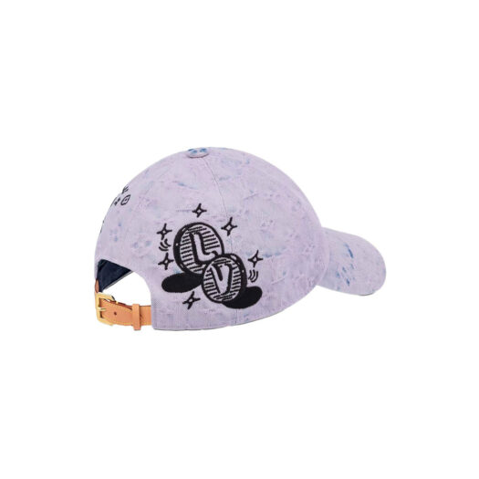 Louis Vuitton Denim MNG Bleached Cap Lilac Denim