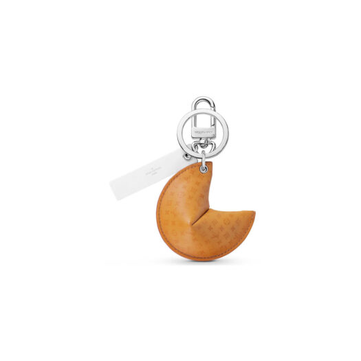 Louis Vuitton LV Fortune Cookie Bag Charm & Key Holder Brown