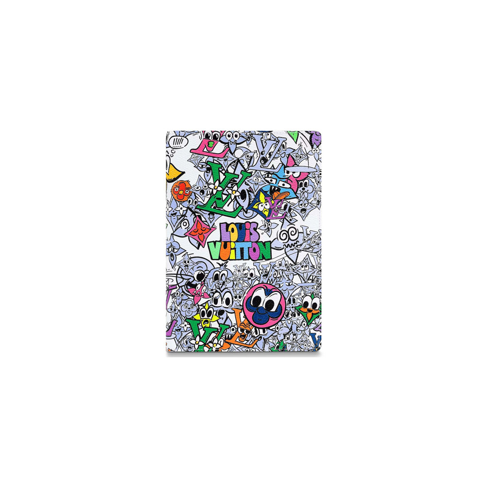 Louis Vuitton Notebook Cover MNG Comics Multicolored in Coated Canvas - US