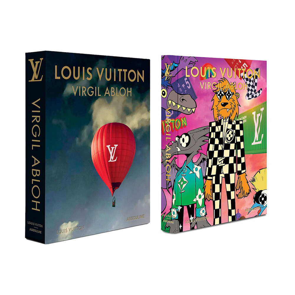Louis Vuitton Virgil Abloh Cartoon Hardcover Book by Assouline