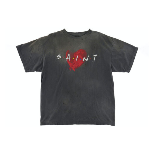 Saint Mxxxxxx We Live Hell T-Shirt Vintage BlackSaint Mxxxxxx We 