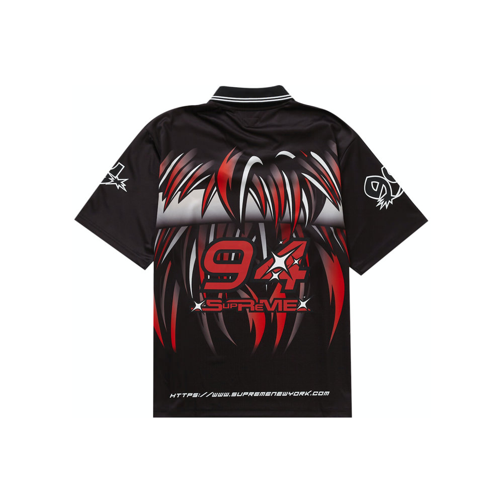 Supreme Character Soccer Jersey BlackSupreme Character Soccer Jersey Black  - OFour