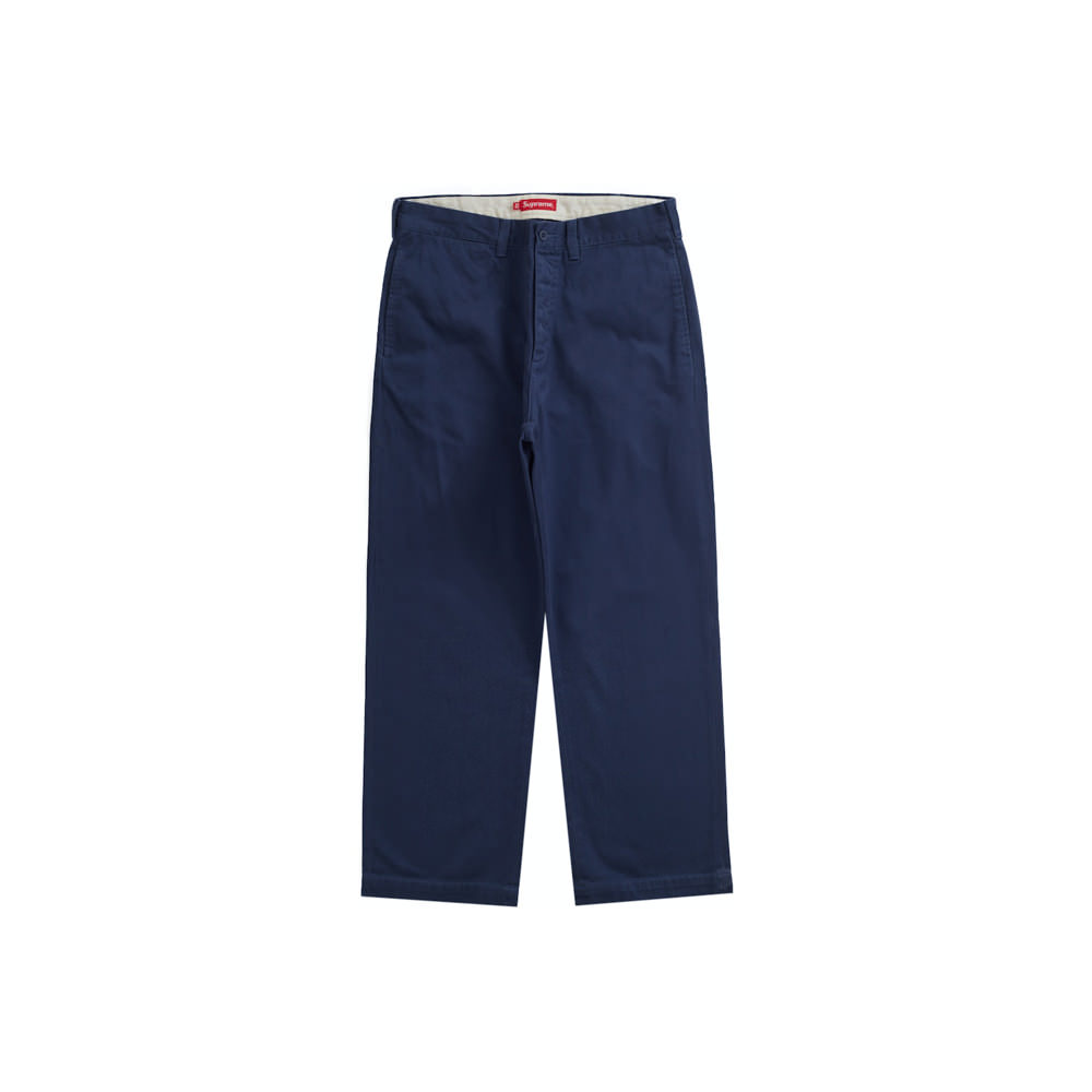 Supreme Chino Pant Washed Navy 32-