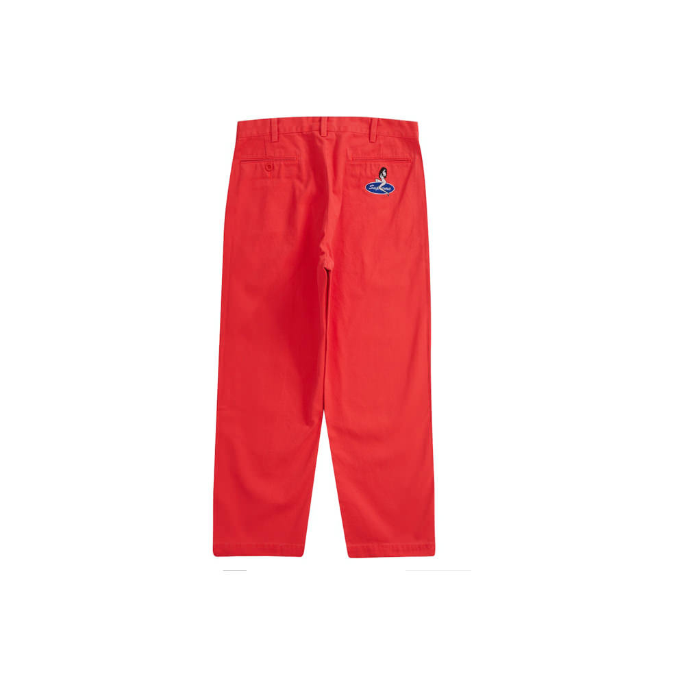 Supreme Chino Pant Neon RedSupreme Chino Pant Neon Red - OFour