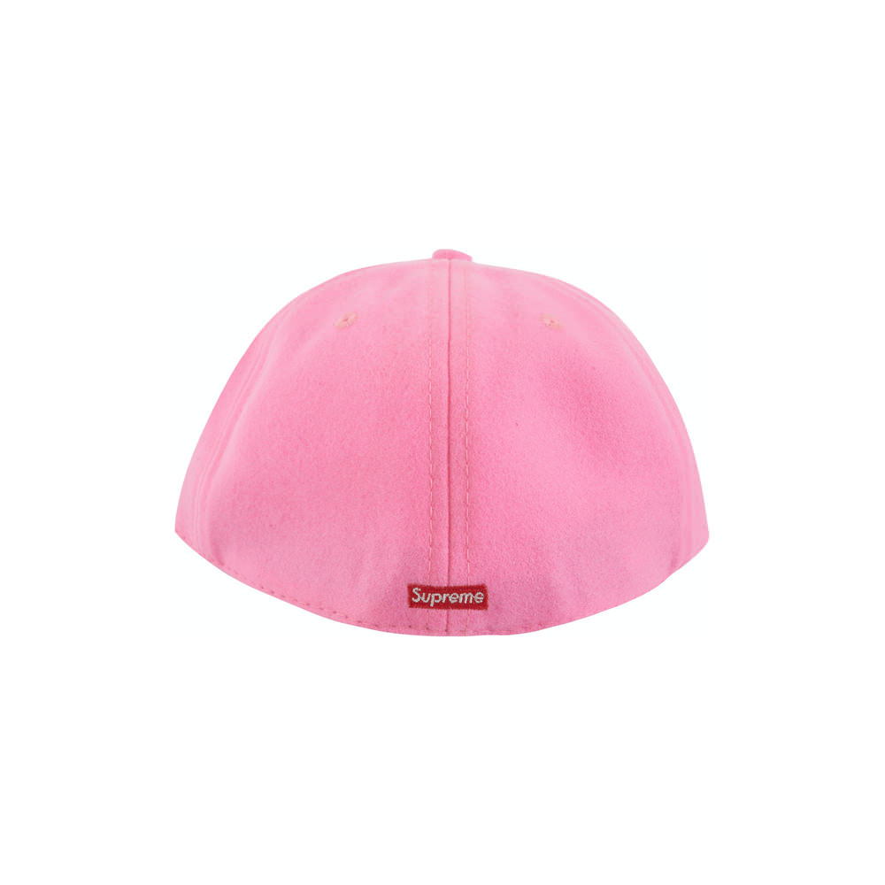 Supreme Ebbets S Logo Fitted 6 Panel Bright Pink