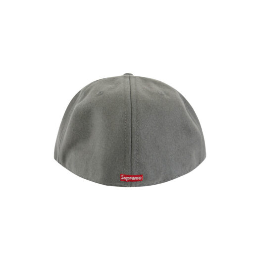 Supreme Ebbets S Logo Fitted 6-Panel Grey