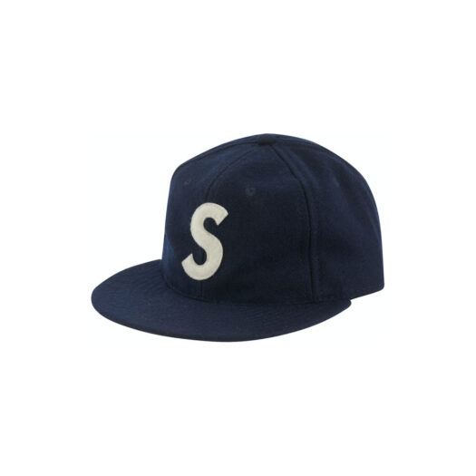 Supreme Ebbets S Logo Fitted 6-Panel Navy