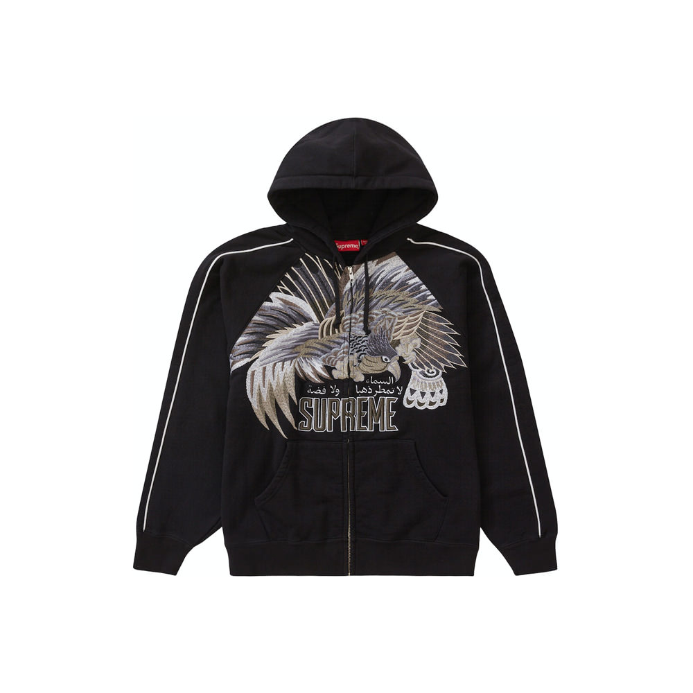 falcon raglan zip up hooded sweatshirt - パーカー