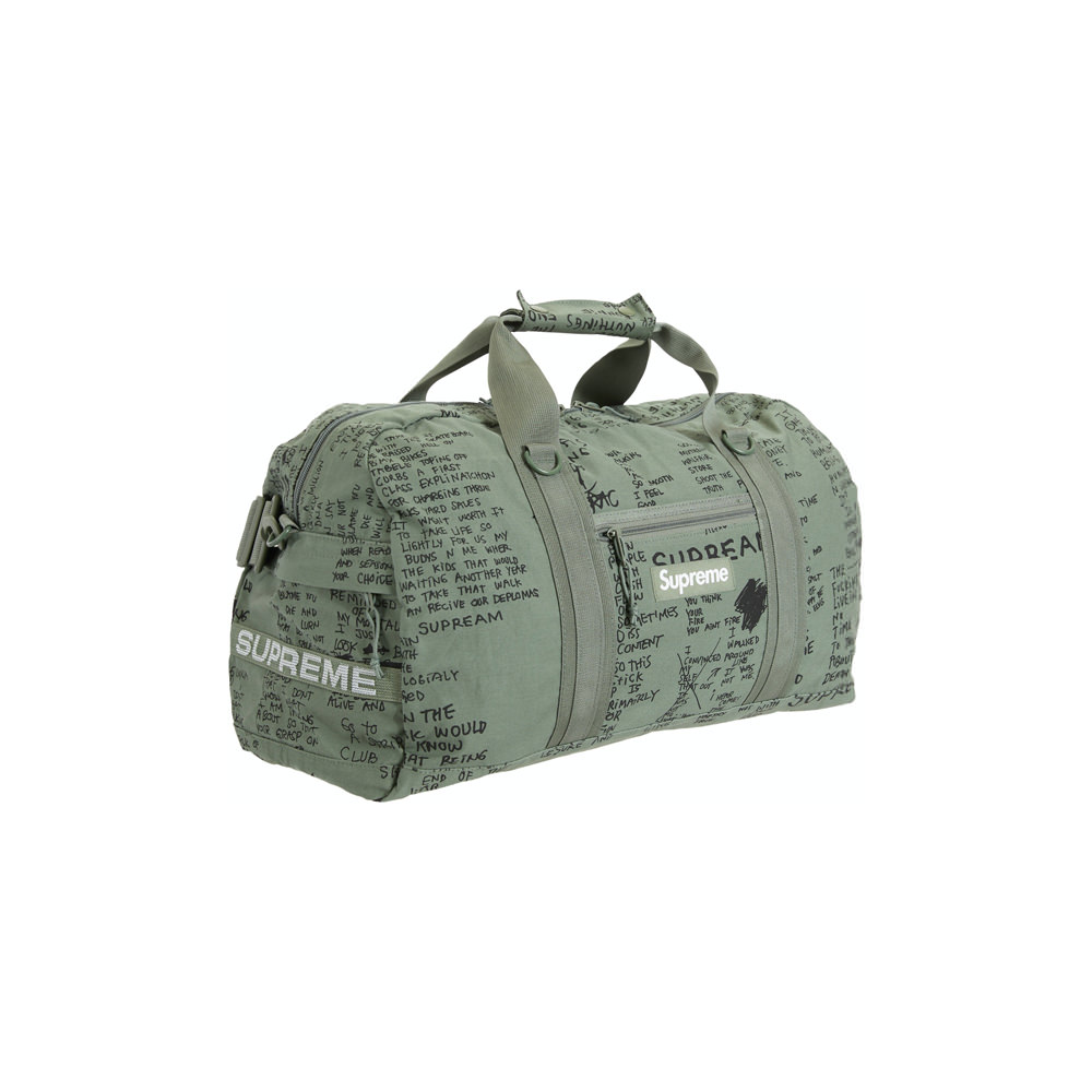Supreme 23Ss Field Duffle Bag Olive Gonz-