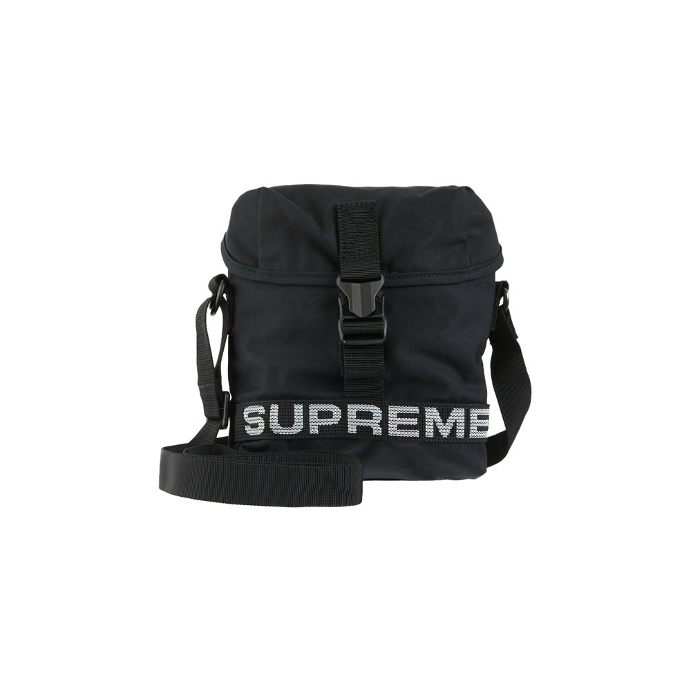 Supreme 23Ss Field Side Bag Black - ショルダーバッグ