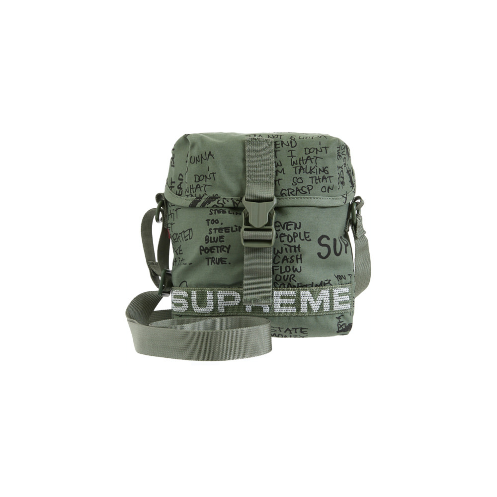 Supreme Field Side Bag Olive Gonz