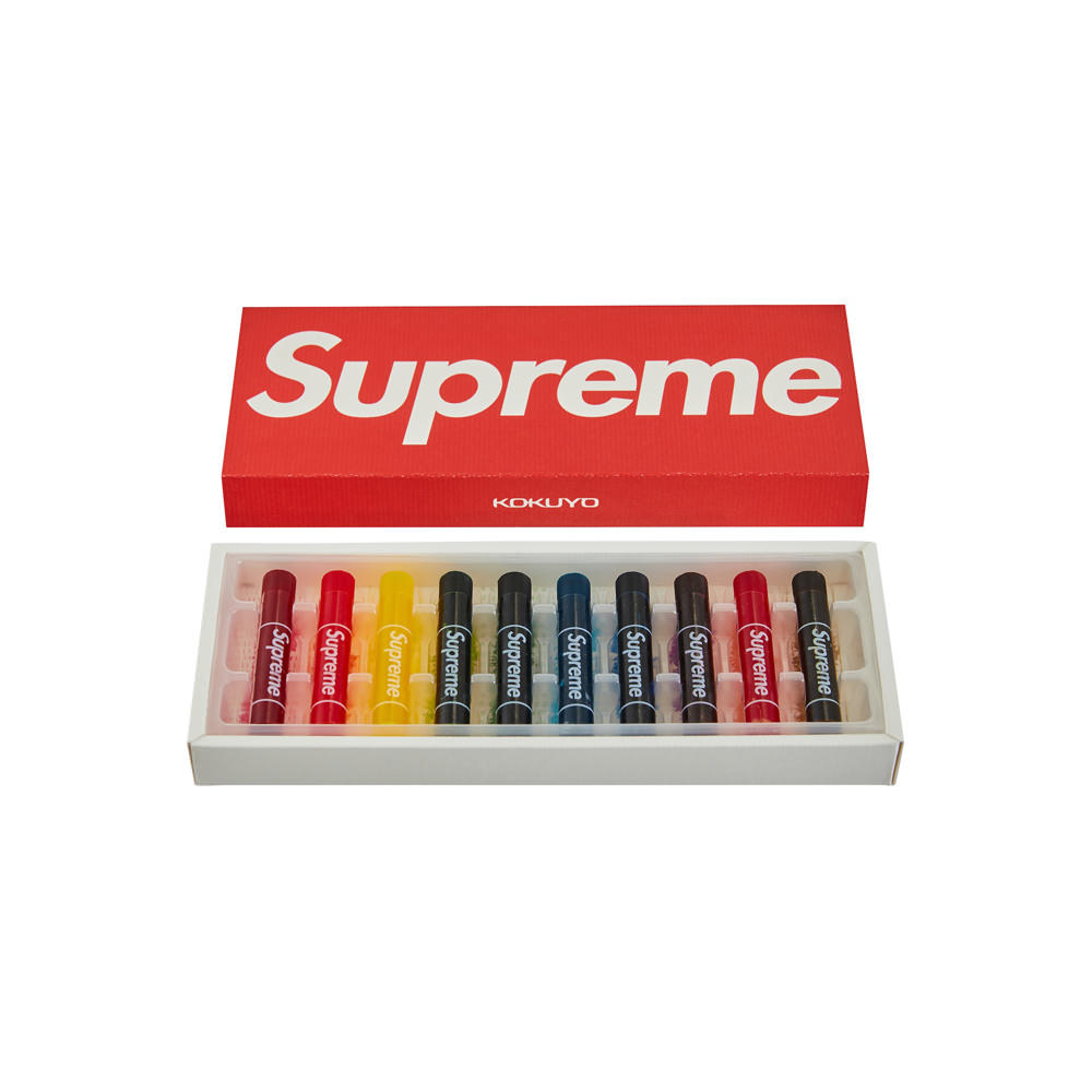 Supreme Kokuyo Translucent Crayons (Pack of 10) Multicolor