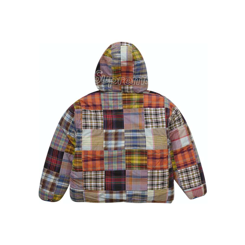 Supreme Madras Reversible Windstopper Puffer Jacket