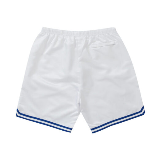 Supreme Mitchell & Ness Satin Basketball Short White