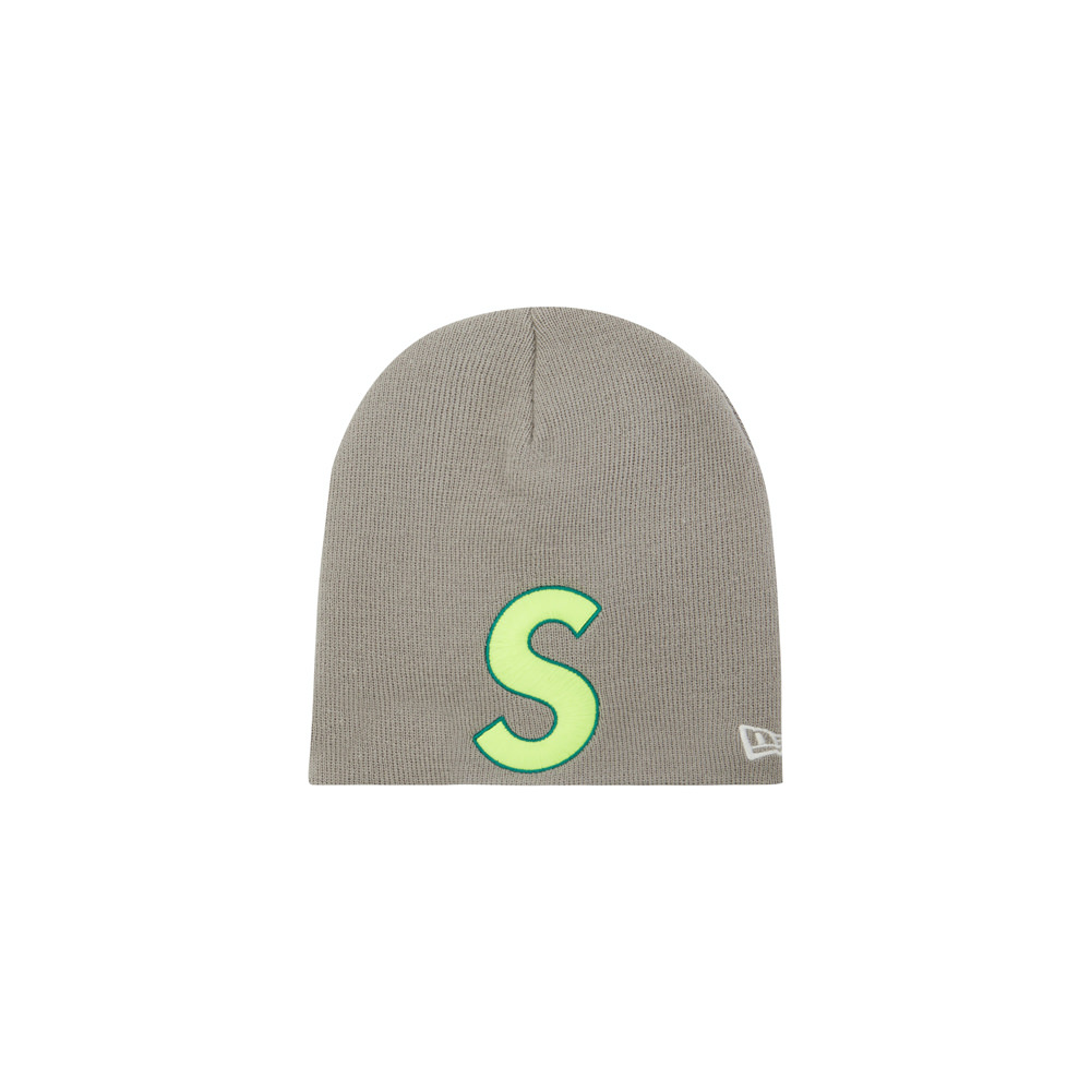 SUPREME/NEW ERA - S LOGO BEANIE (GREEN)