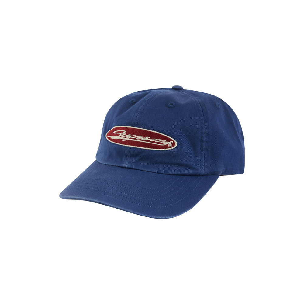 Supreme Oval 6-Panel Light Navy