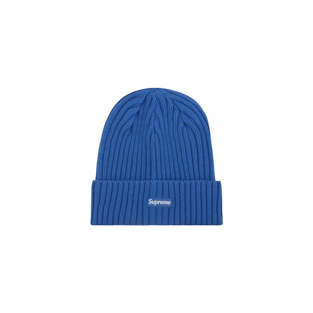 Supreme Overdyed Beanie (SS23) Blue