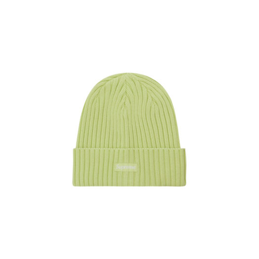 Supreme Overdyed Beanie (SS23) Light Lime