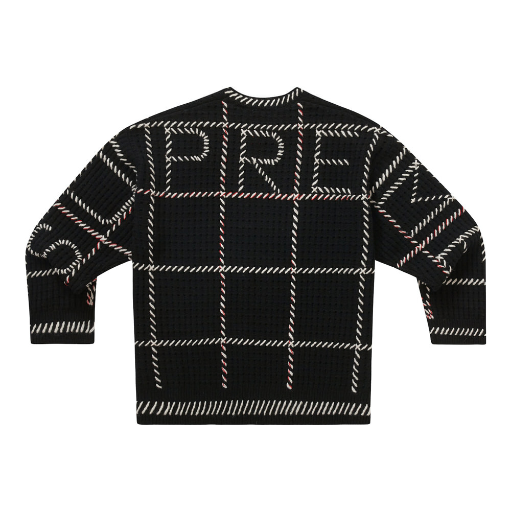 supreme Quilt Stitch Sweater COLOR/STYLE-