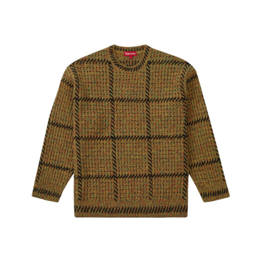 Supreme Quilt Stitch Sweater Yellow