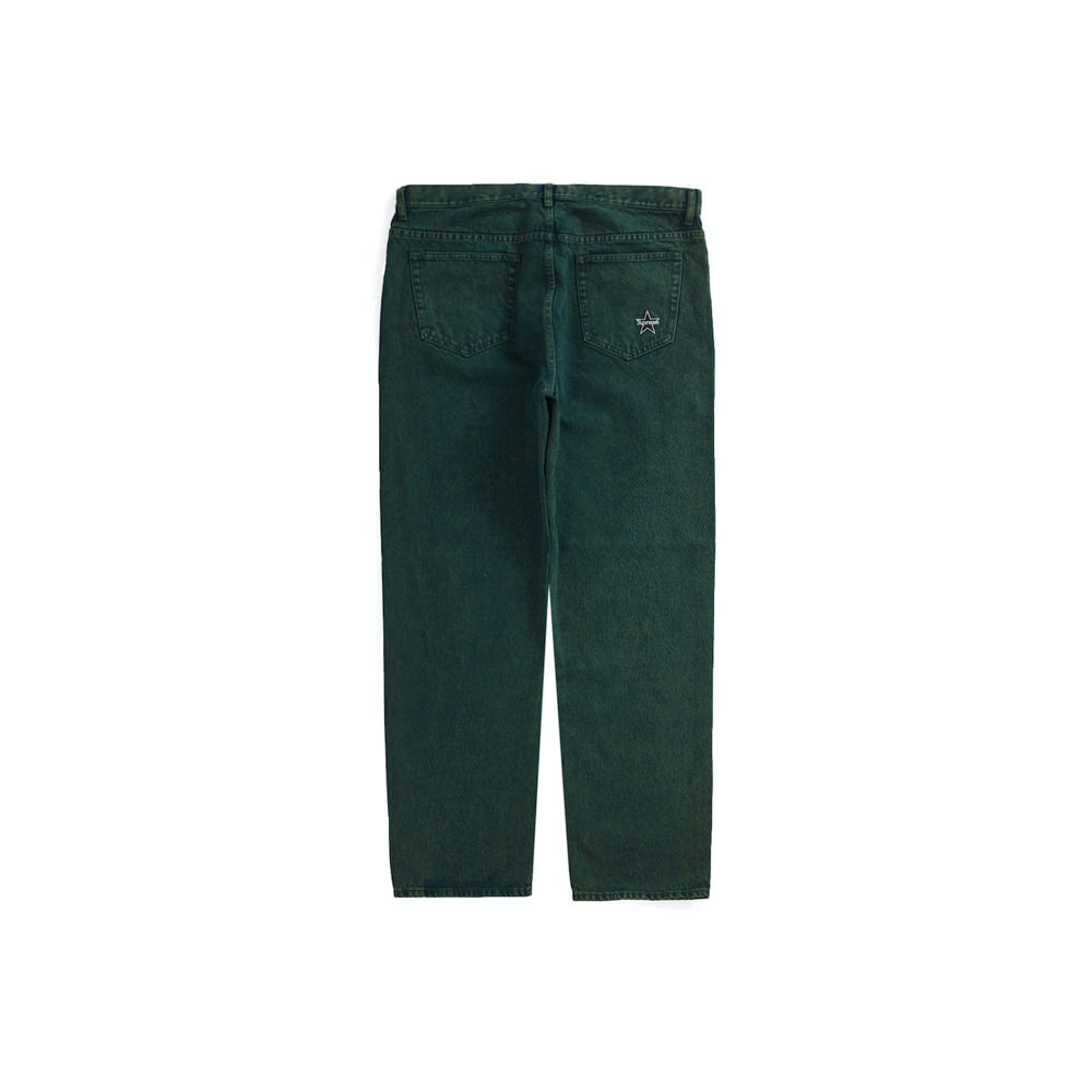 Supreme Regular Jean (SS23) Overdyed Green