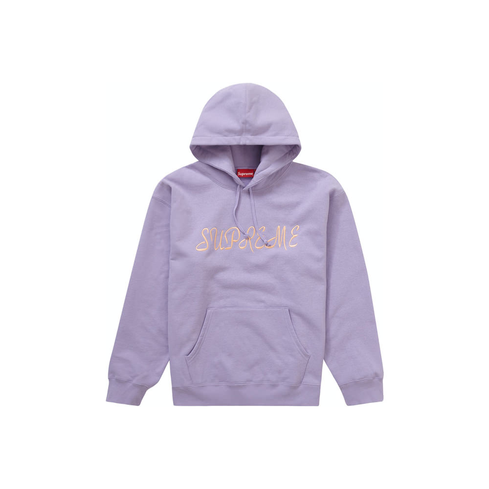 Supreme Script Hooded Sweatshirt VioletSupreme Script Hooded