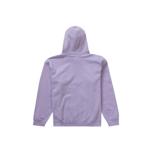 Supreme Script Hooded Sweatshirt Violet
