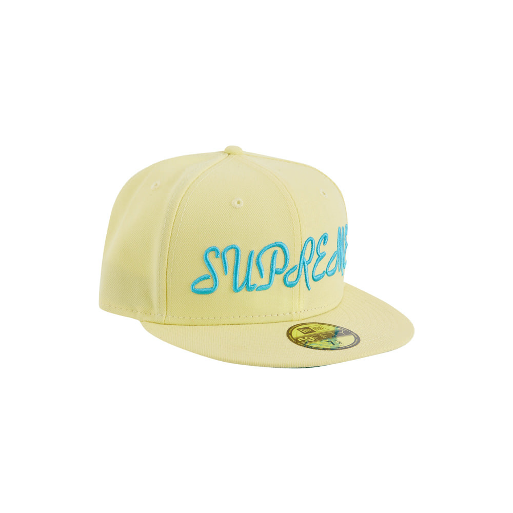 Supreme Script New Era Pale YellowSupreme Script New Era Pale