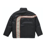 Supreme Stripe Puffer Jacket Black