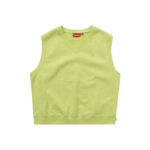 Supreme Sweatshirt Vest LimeSupreme Sweatshirt Vest Lime - OFour