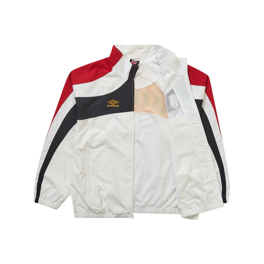 Supreme Umbro Track Jacket SS White