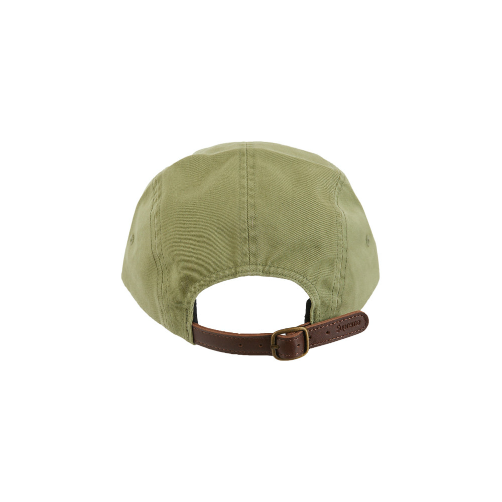 Supreme Washed Chino Twill Camp Cap (SS23) OliveSupreme Washed