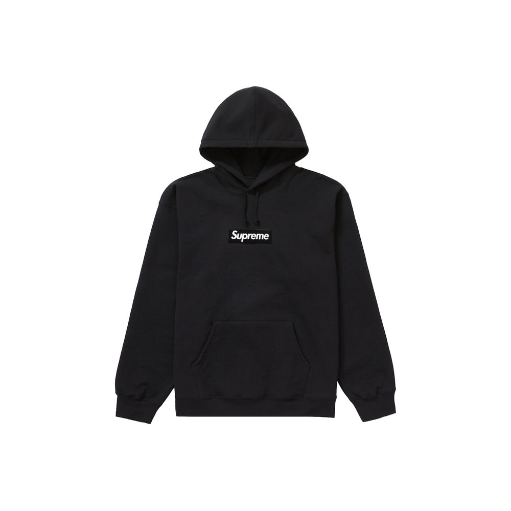 Supreme West Hollywood Box Logo Hooded Sweatshirt Black