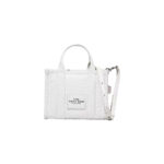 Marc Jacobs The Croc-Embossed Mini Tote Bag Ivory