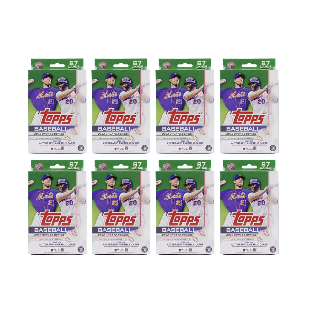 2022 Topps Update Series Baseball Hanger Box 8x Lot