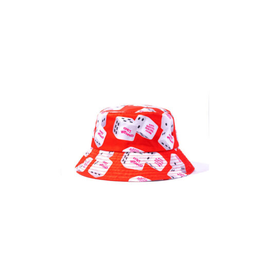 Anti Social Social Club 7 (4) 7 Bucket Cap Red