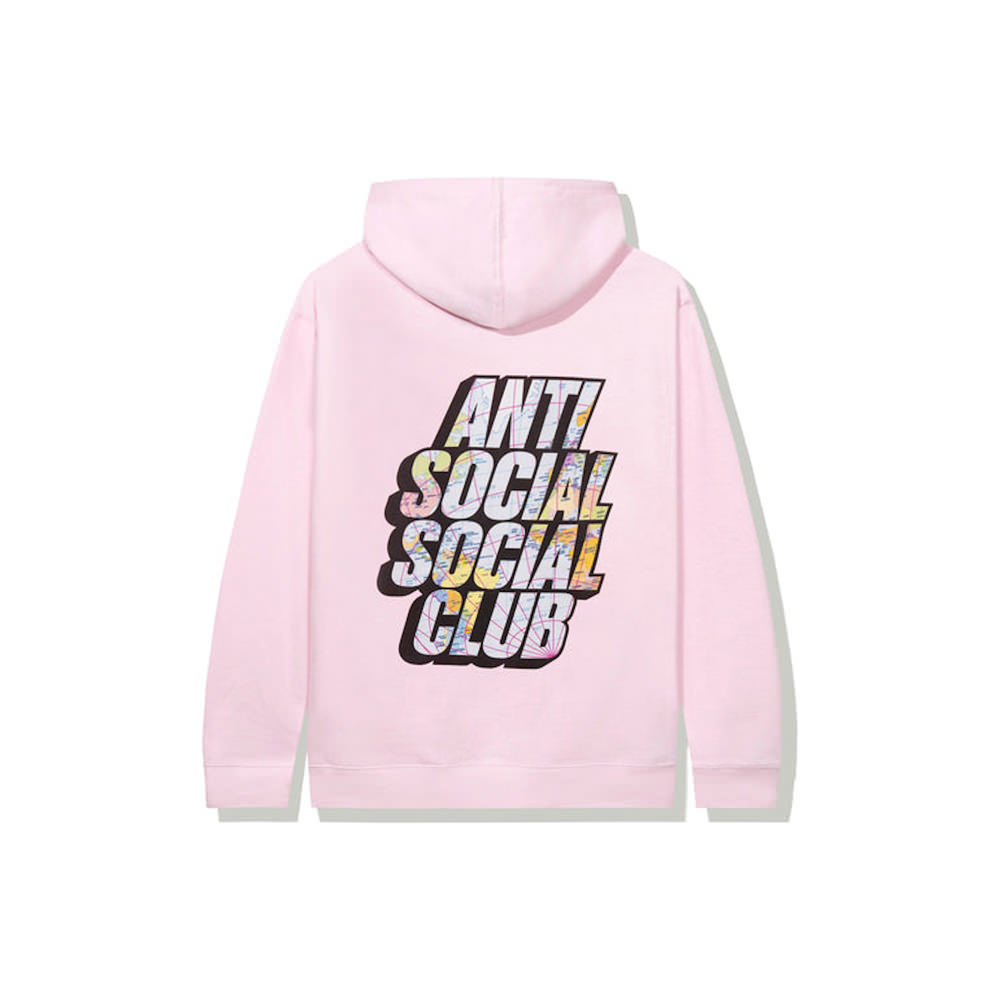 Anti Social Social Club Drop A Pin Hoodie PinkAnti Social Social Club ...