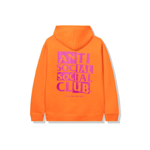 Anti Social Social Club Muted Hoodie Orange