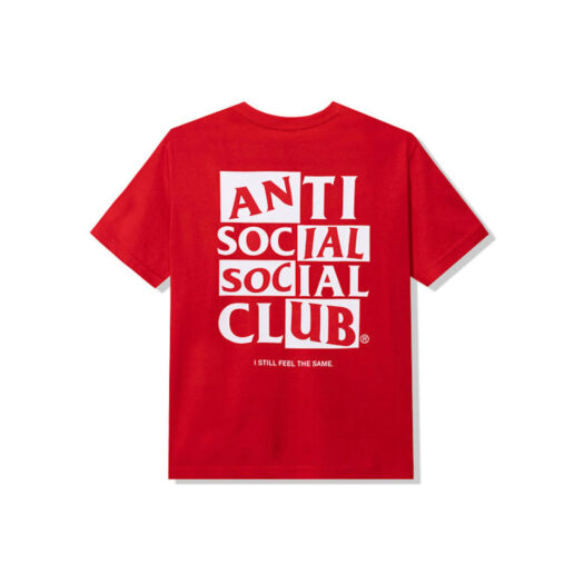 Anti Social Social Club Muted T-shirt Red