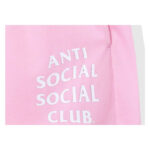 Anti Social Social Club Never Made The Team Mesh Shorts Pink
