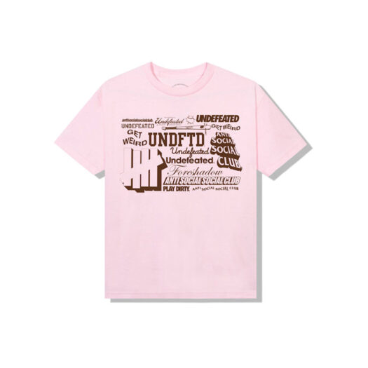 Anti Social Social Club Origin Story T-shirt Pink