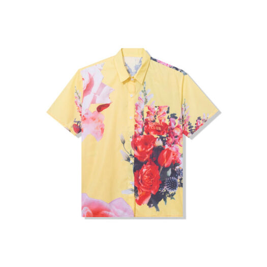 Anti Social Social Club Summers Over Button Up Yellow