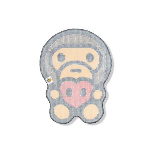 BAPE Baby Milo Heart Rug Brown
