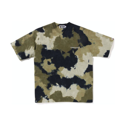 BAPE Chusen Dye Relaxed Fit Tee Olive Drab