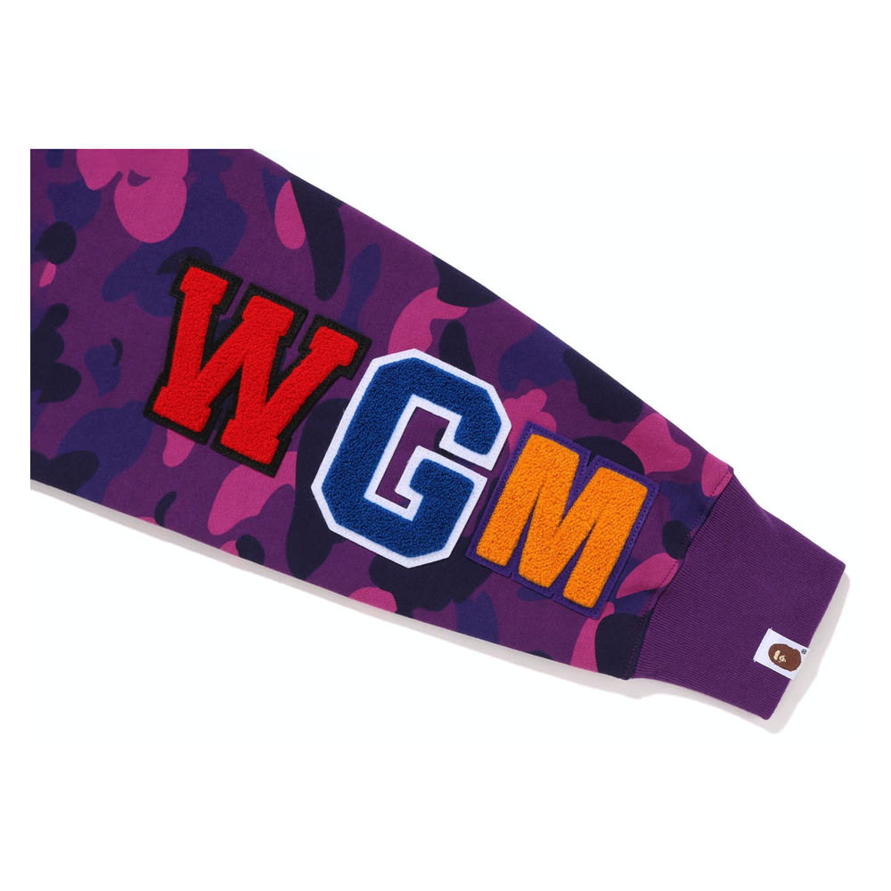小物 BAPE COLOR CAMO NECK WARMER PURPLE BAPE shark hoodie Mask neck warmer Purple camo A Bathing Ape