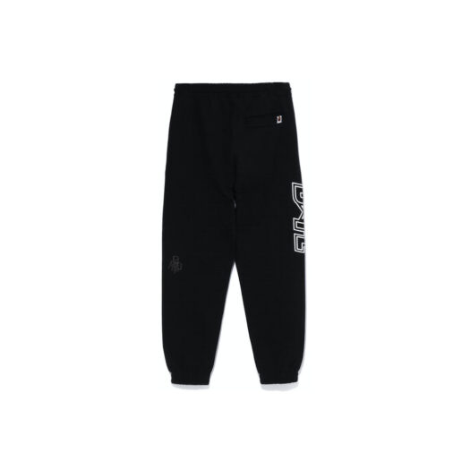 BAPE Multi Motif Sweatpants Black