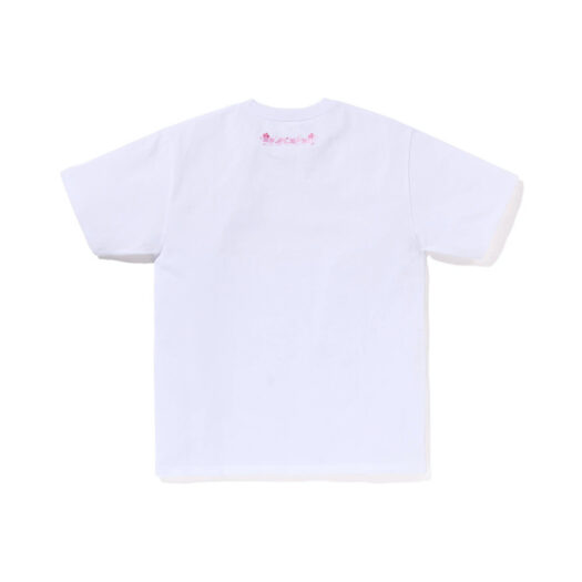 BAPE Sakura Photo Ape Head Tee (SS23) White