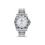 BAPE Type 1 Bapex Crystal Stone Watch Silver White