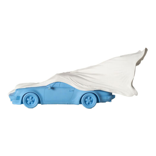 Daniel Arsham Veiled Porsche Figure (Edition of 500) Blue