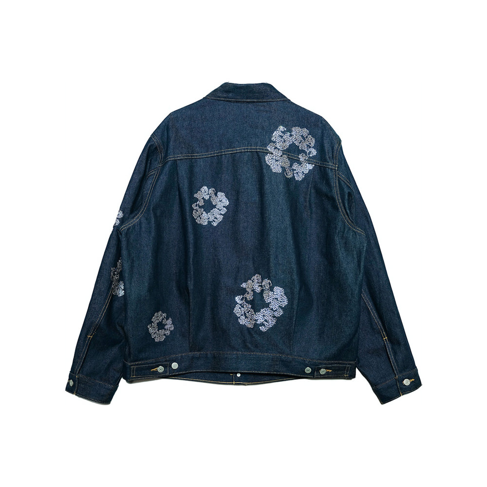 Denim Tears Bust Down Tears Type 2 Jacket SelvedgeDenim Tears Bust ...